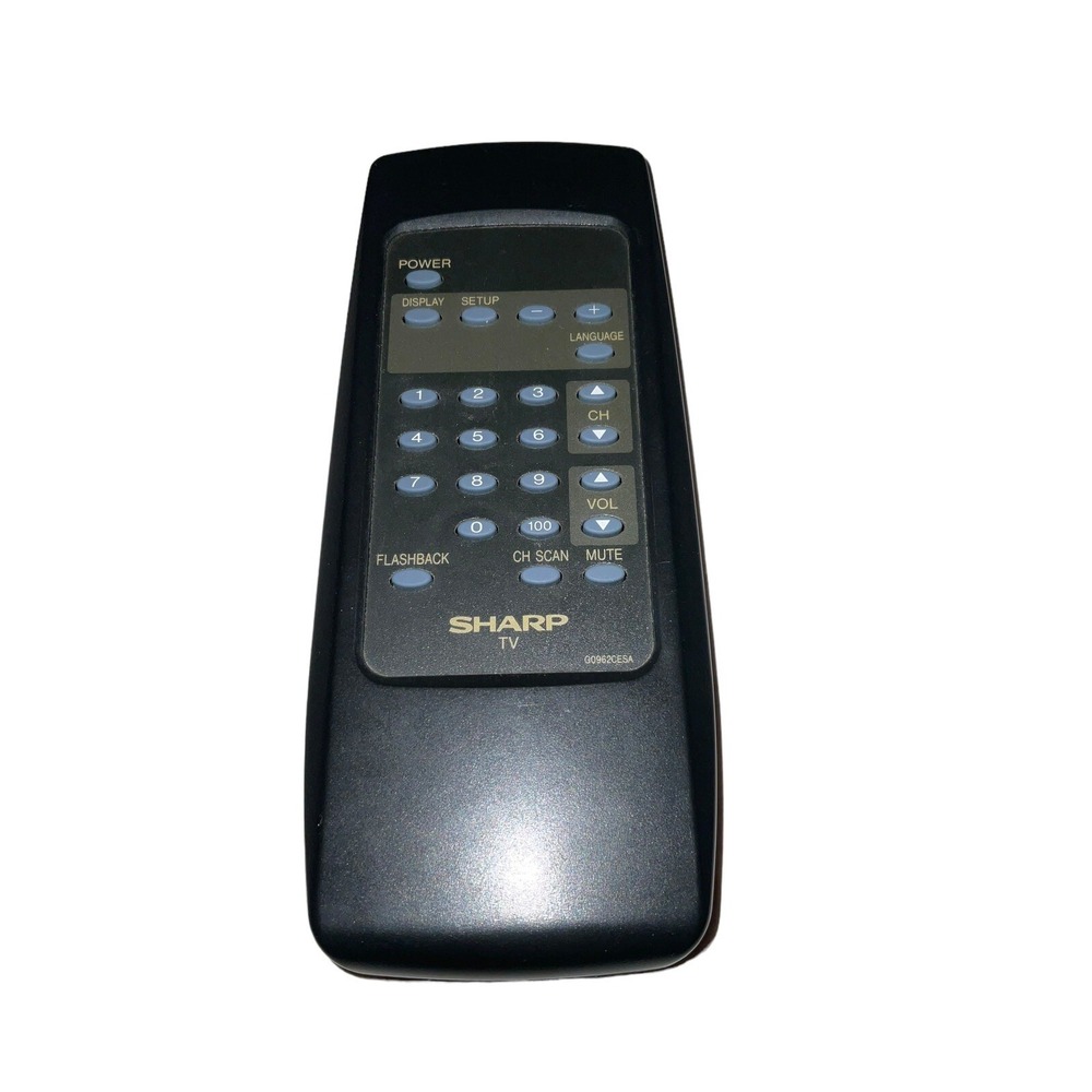 Original SHARP‎ TV  OEM Remote Control G0962CESA Tested Works